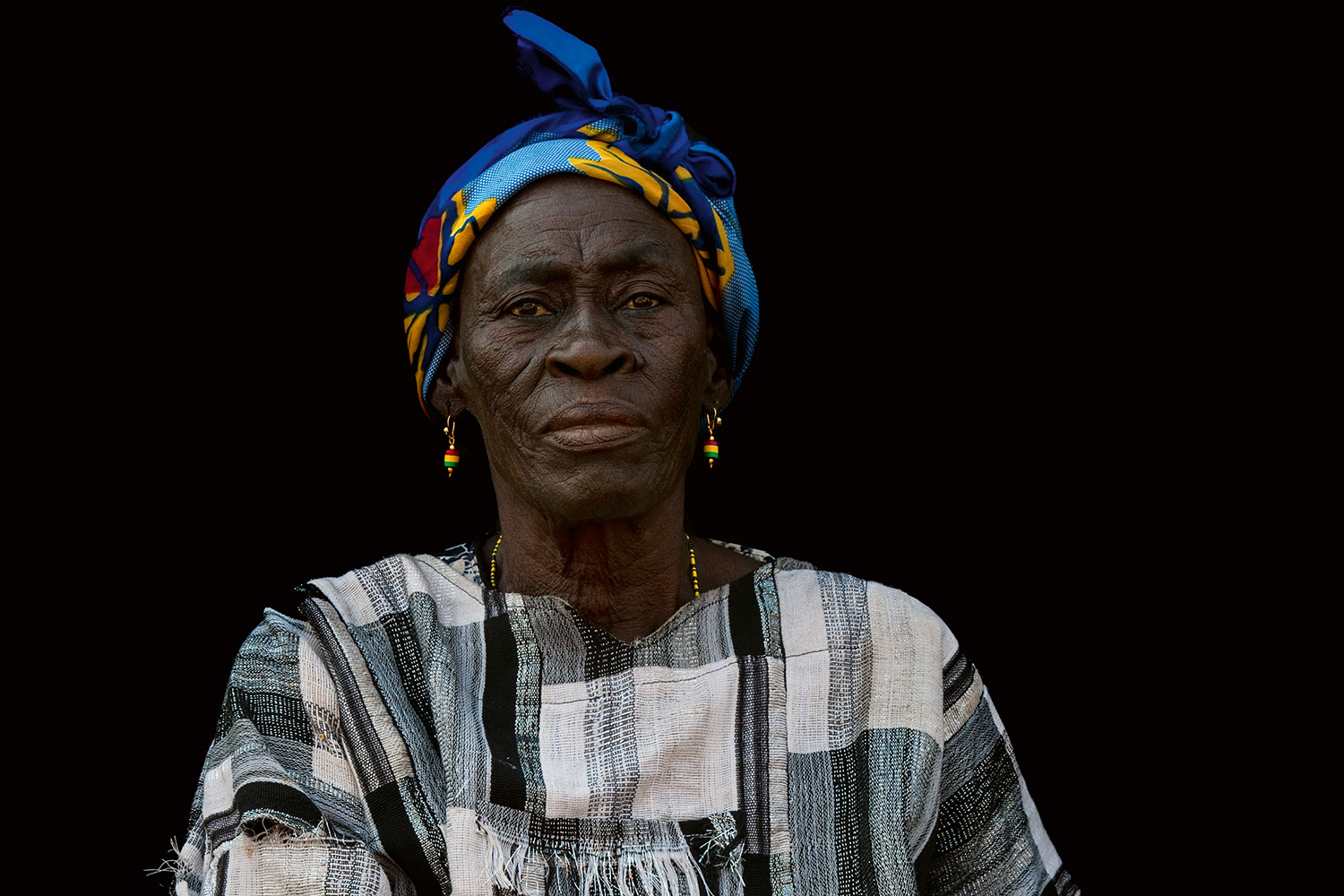  Porträt von Nlogi Waakpan in Gushiegu, Ghana.